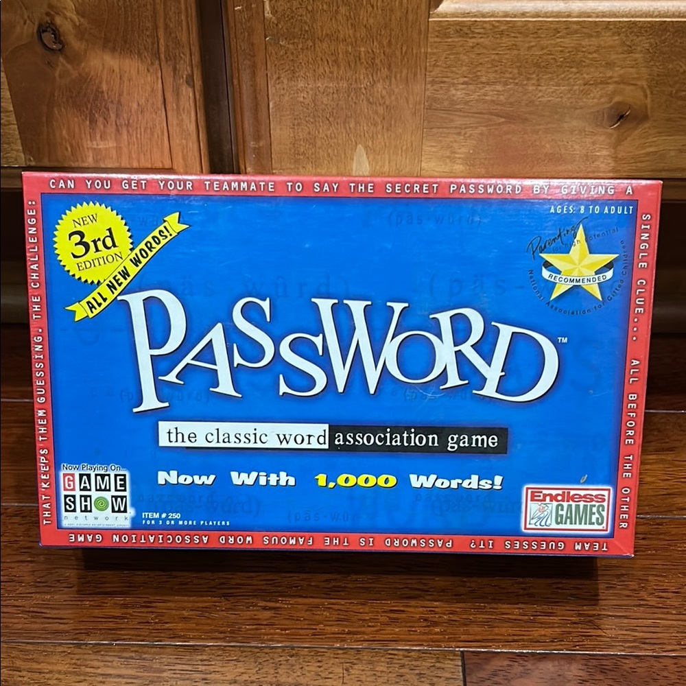Password The Classic Word Association Game